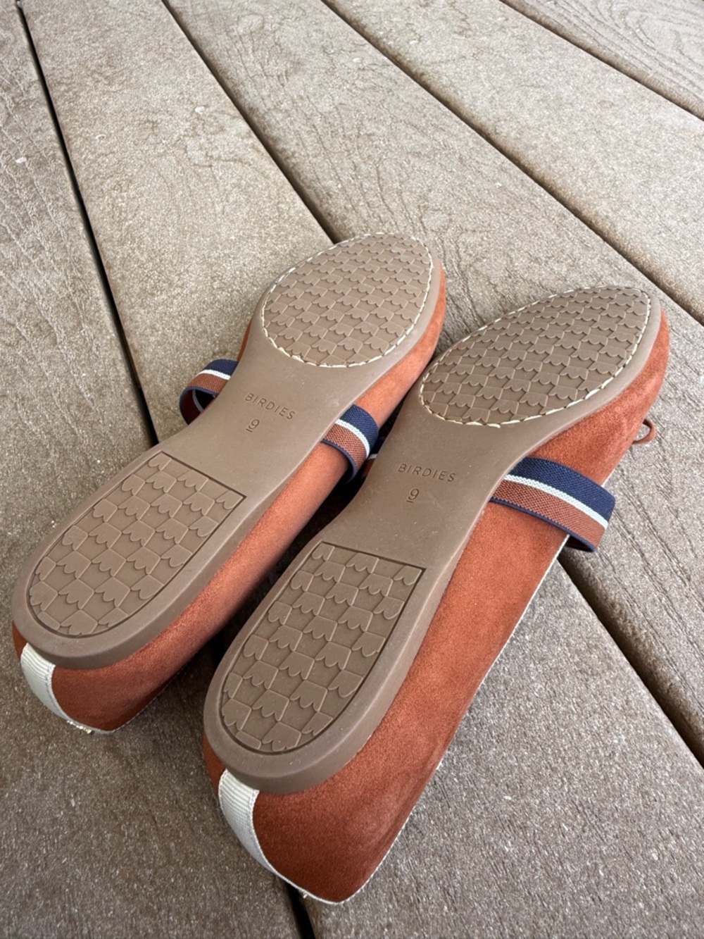 Birdies Hummingbird Mary Jane
Suede Flat (Rum) - size 9 - Picture 6 of 8